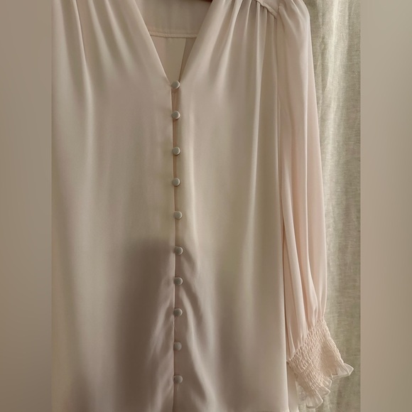 Crosby By Mollie Burch Blouse Women’s Blush Pink - Picture 3 of 11
